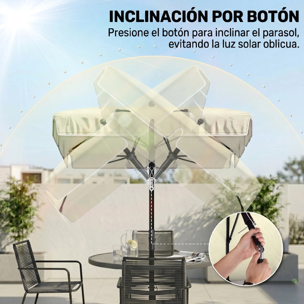 Tendalino da Giardino ¨C zephmum ¨C Beige 200x130x250 cm