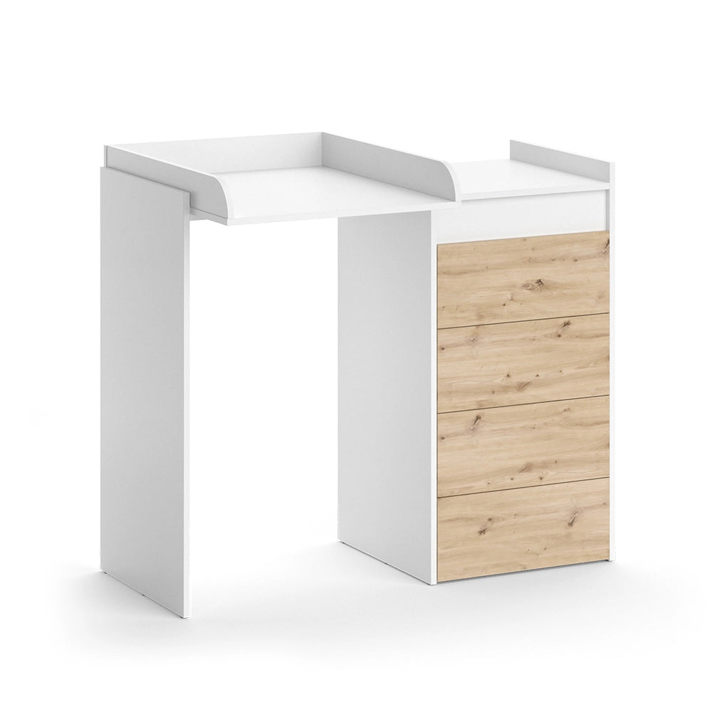 Vicco Mobile lavatrice Bianco 116 x 98 cm con 4 cassetti