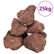 Rocce Vulcaniche 25 kg Rosse 10-30 cm CFW3799908