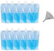 Set di 50 borse acqua reciclabili - Borse acqua leggere e sicure - Adatte per campeggio e festival - Borse acqua riutilizzabili 

Specifica: Set di 50 borse acqua