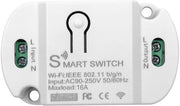 Interruttore di luce intelligente senza fili - Connessione Wi-Fi - Controllo vocale - Tensione AC 90-250V - Funzione di timer - Adatto per case intelligenti