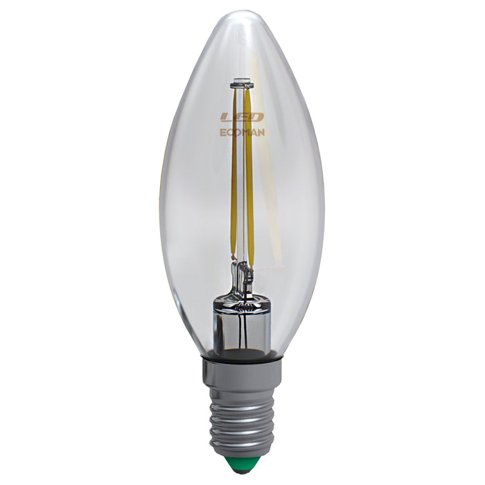 LED CANDELA FILO CLEAR 2W 3000