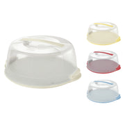 1pz contenitore porta torte in plastica cm 36,5x32,8xh.15 - panna cod:ferx.8411040nlm