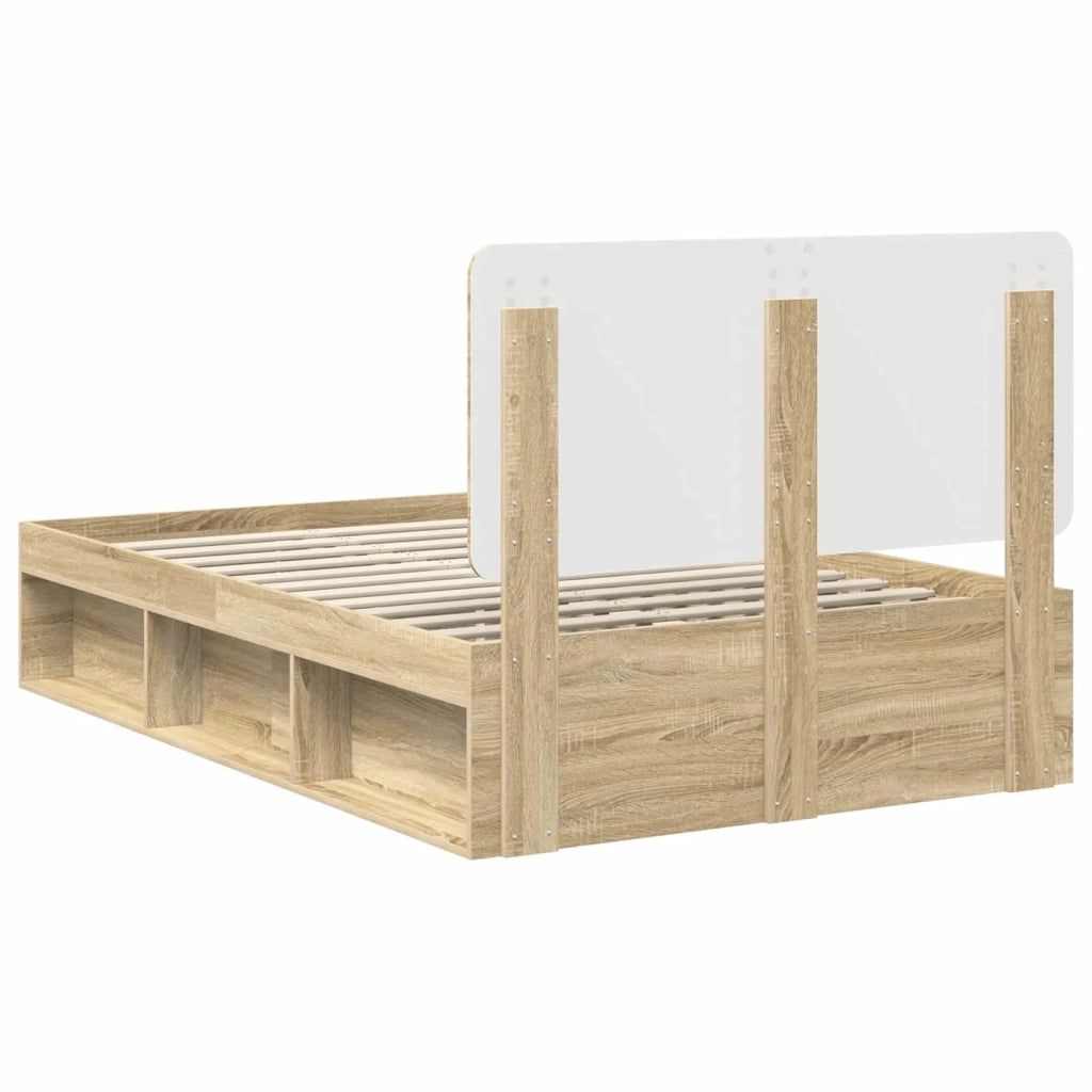 Struttura del letto Sonoma 120 x 190 cm Pino massello 3412517