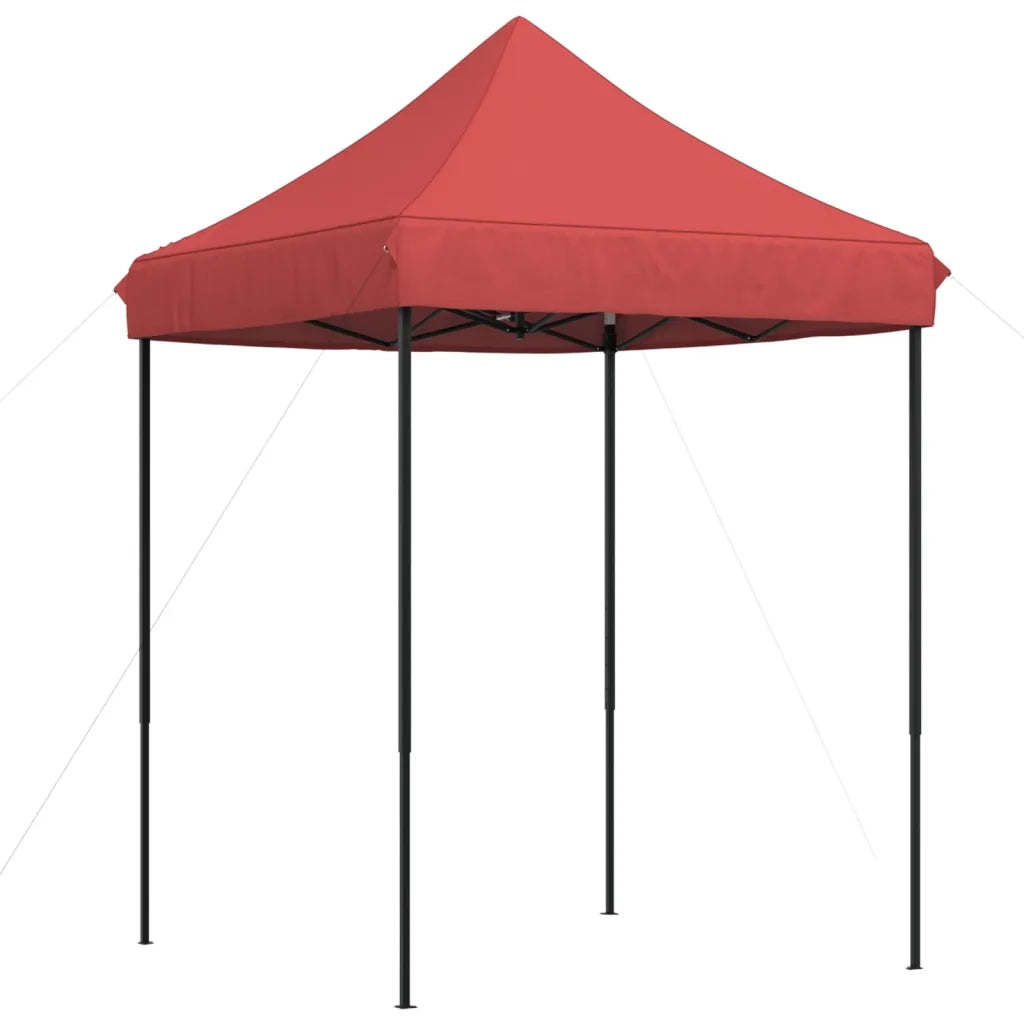 Tenda da Festa Pieghevole Pop-Up Bordò 200x200x306 cm 4004987