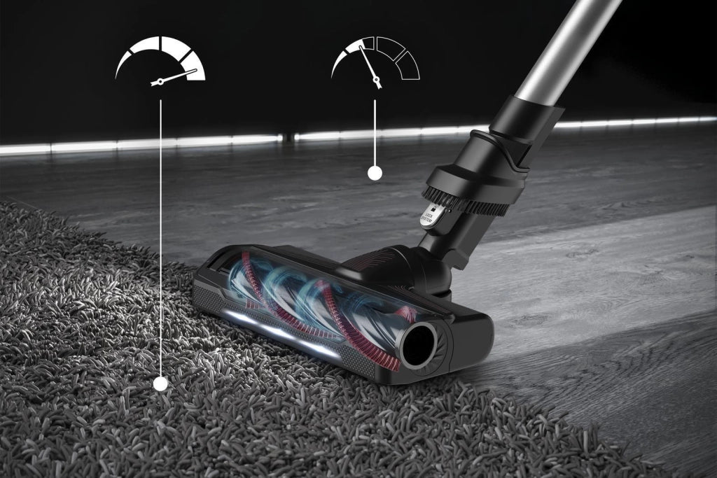 Rowenta X-Force Flex 9.60 RH2077 aspirapolvere senza filo Nero, Rosso Senza sacchetto