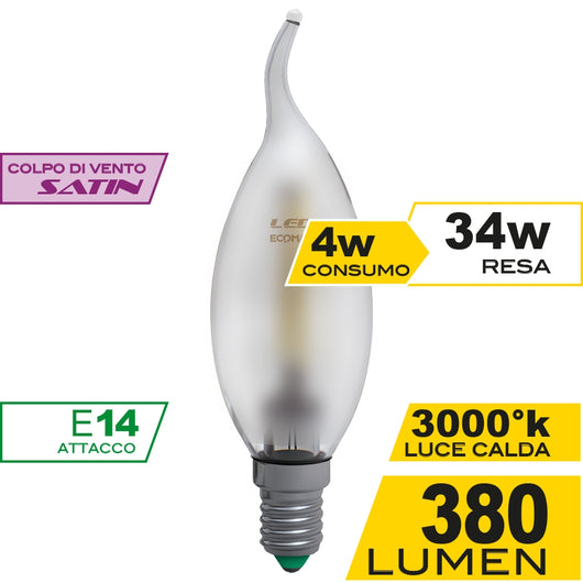 LED COLPO DI VENTO FILO SATIN