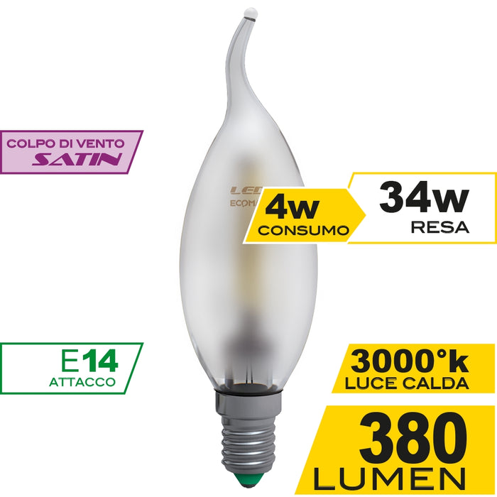 LED COLPO DI VENTO FILO SATIN