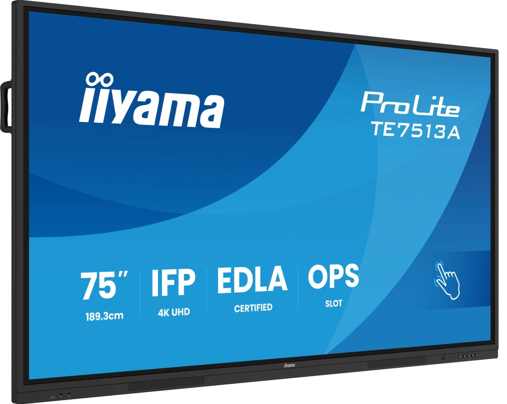 75inuhd  ir 40p touch ag,interact. android os, bk - te7513a-b2ag