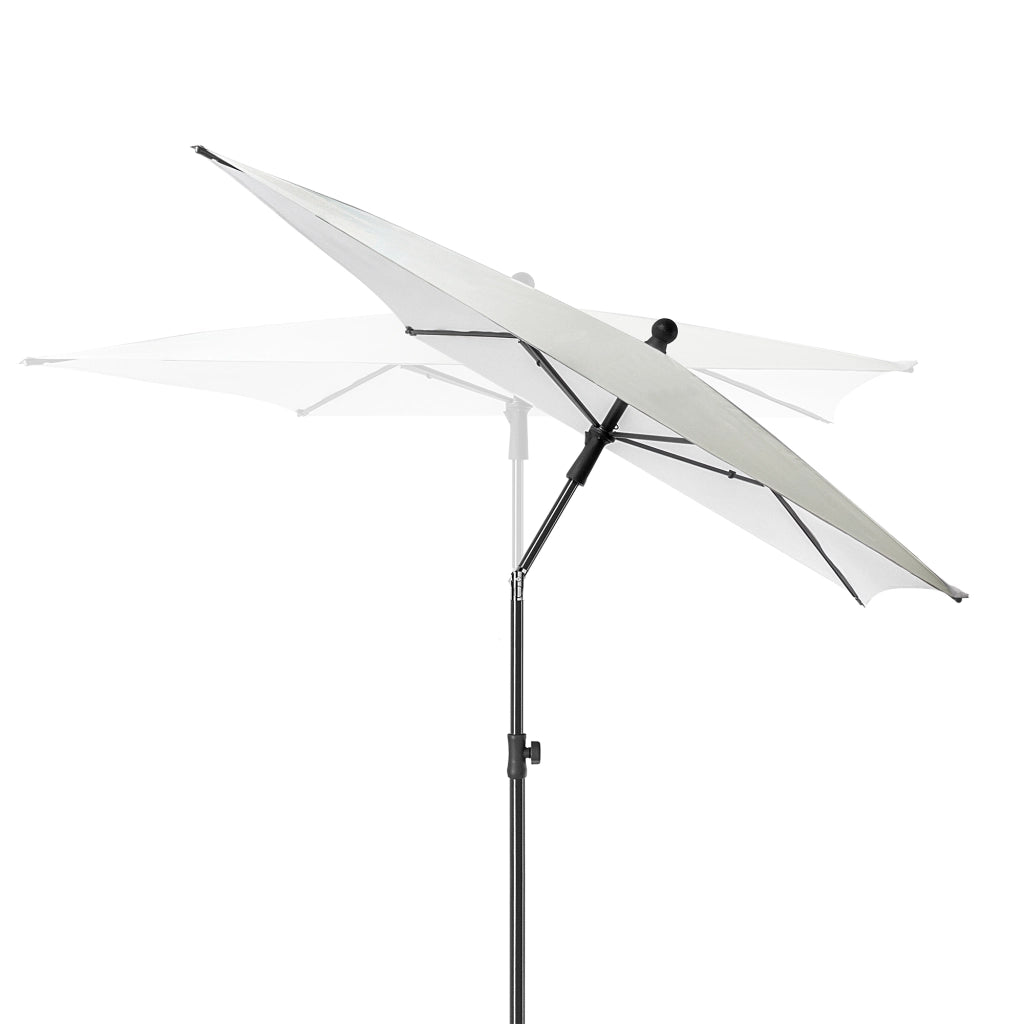 Ombrellone da giardino grande KADAX 210 cm, pieghevole, per balcone, con copertura rettangolare