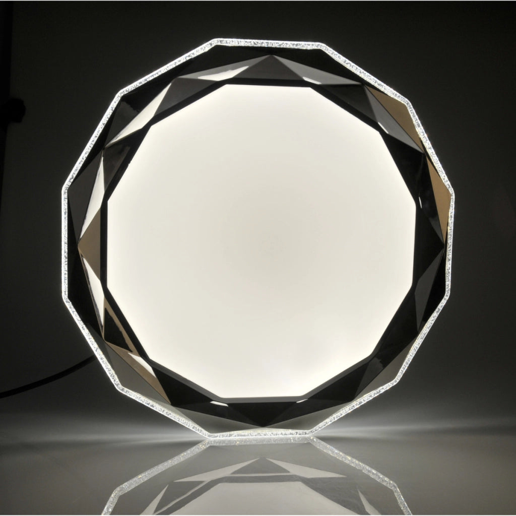 Plafoniera LED Polux Glossy 51cm 72W 8000lm CCT+telecomando