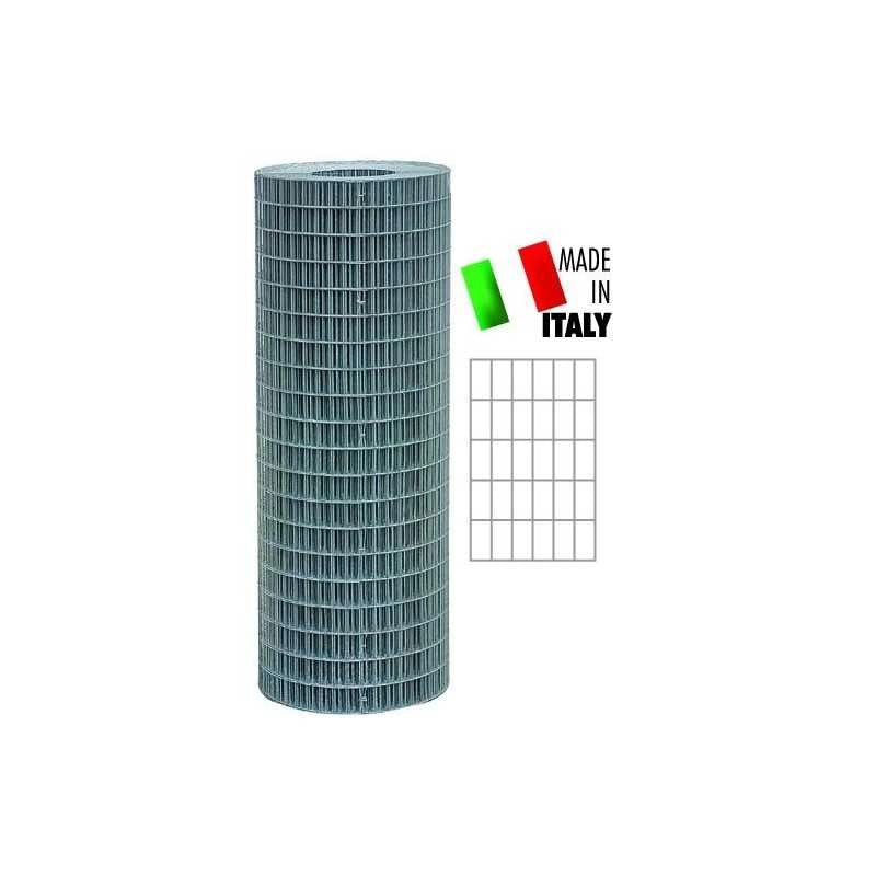 Rete Elettrosaldata Zincata 75X60 Mm.1,70 Mt.25 H.Cm. 175