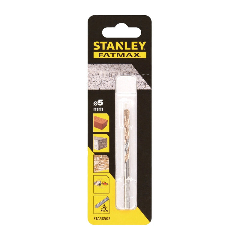 PIRANHA STANLEY STA58502  (X58502) PUNTA CODOLO TRIANGOL. MM. 5- STANLEY- 1,0 pz
