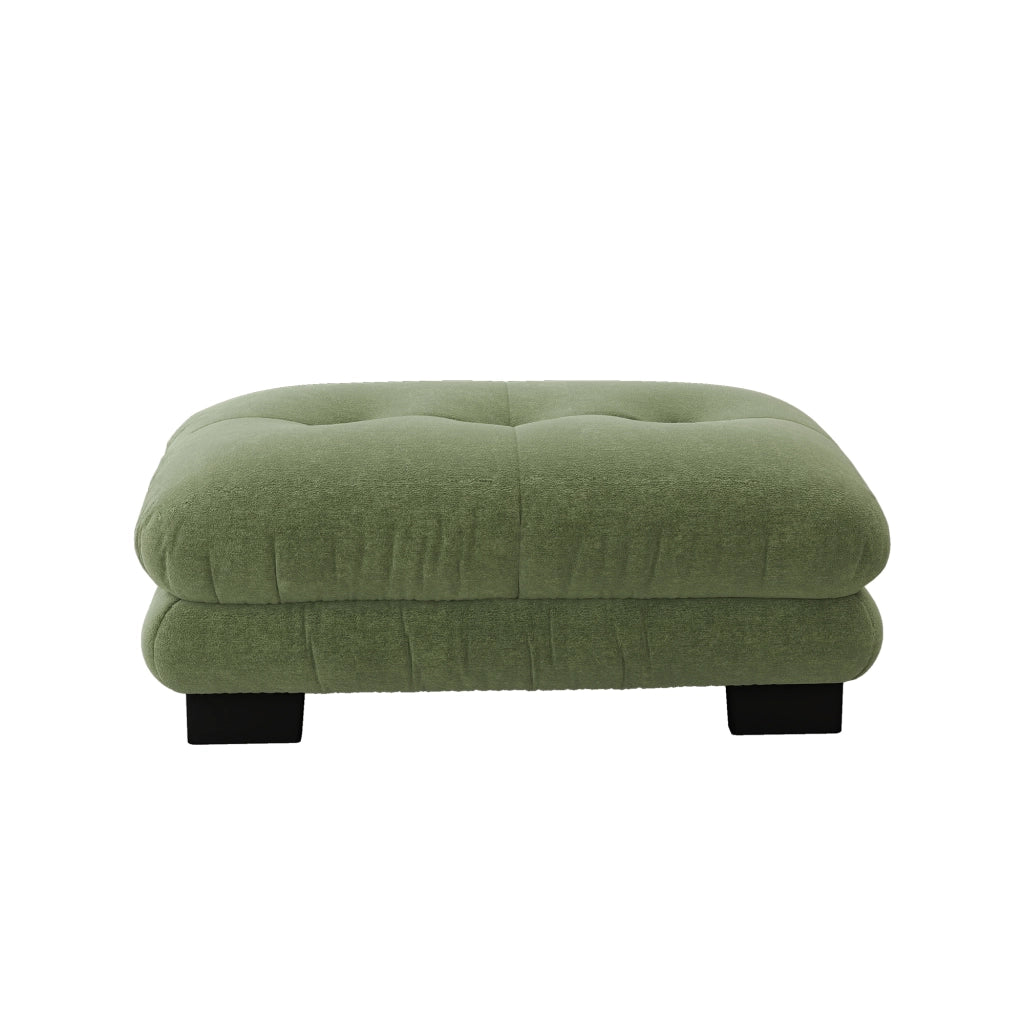POUF Modulare Verde in Chenille
