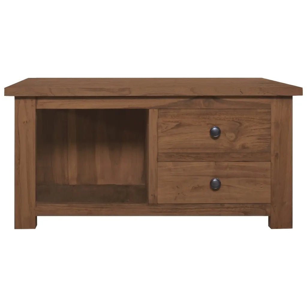 Tavolino da Salotto 68x68x33 cm in Legno Massello di Teak 289080