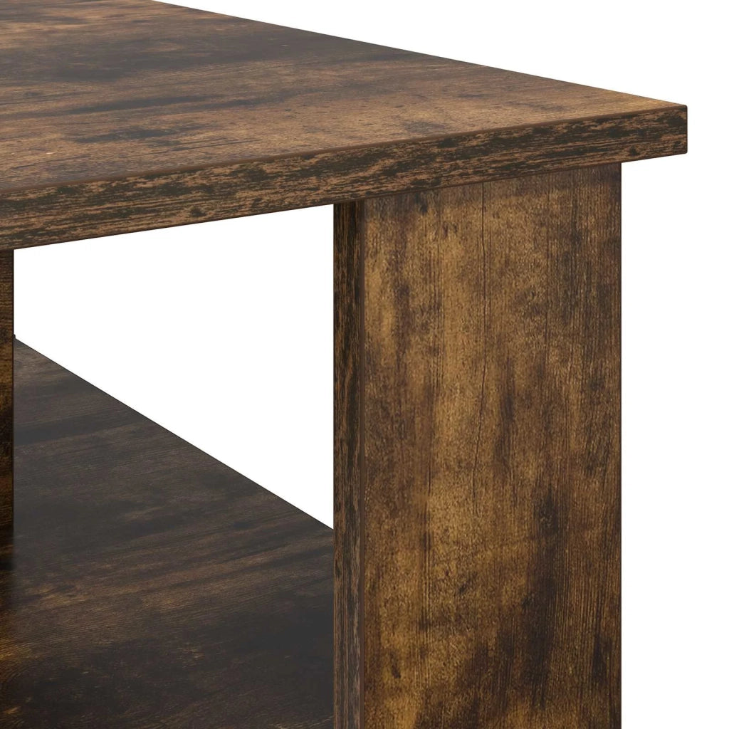 Tavolino da salotto | Tavolino da caff¨¨ | Tavolino da Soggiorno Rovere fum¨¦ 90 x 50 x 40 cm
