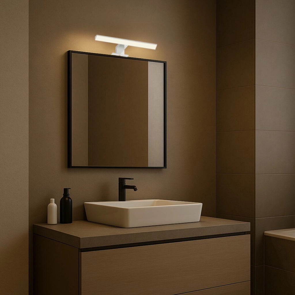 Applique bagno LED Loric 6W 4000K IP44 cromo Rabalux