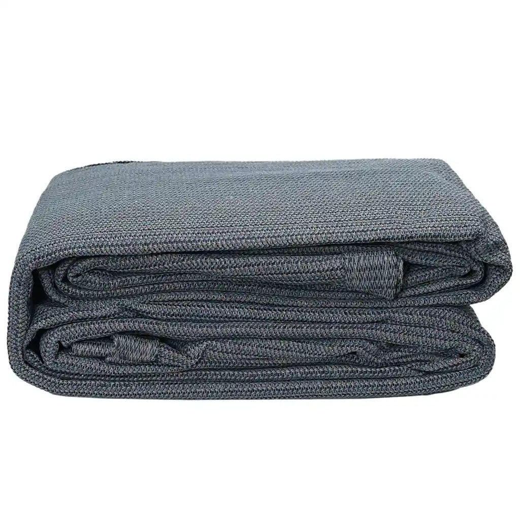 Tappeto da Tenda Blu e Grigio 700 x 400 cm Polietilene 42000183