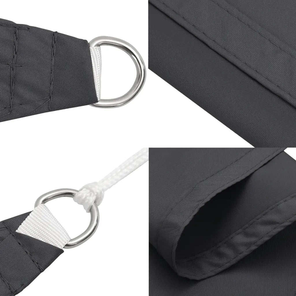 Vela Ombreggiante-Parasole a vela Oxford Triangolare 6x6x6 m Antracite