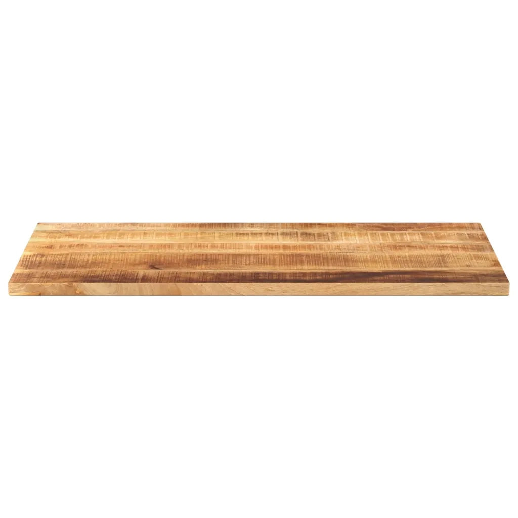 Piano per Tavolo 100x50x3,8 cm Rettangolare Legno Mango Grezzo 371396