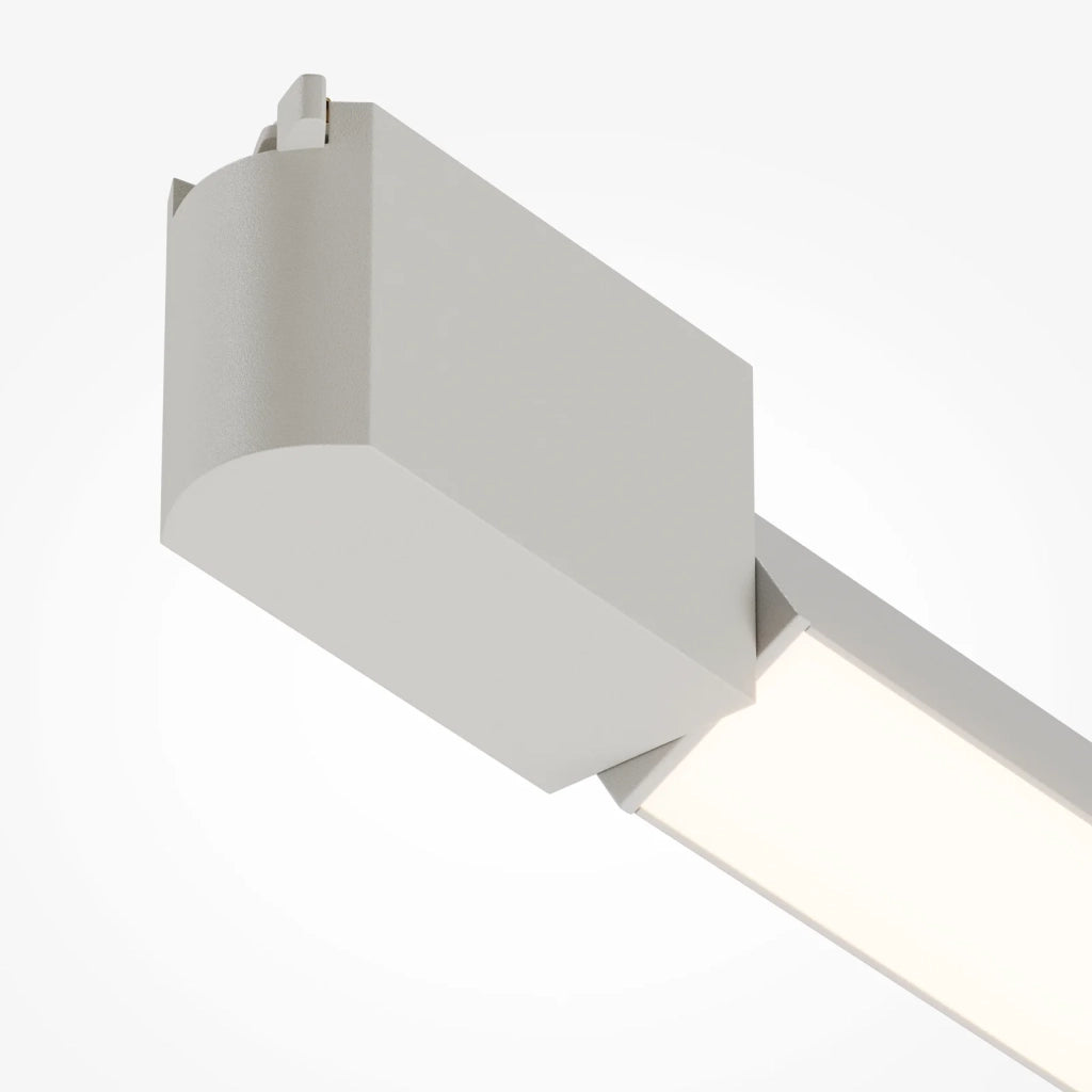 Maytoni Faretto Moderno UNITY Basis Rot 1 luce LED integrato bianco alluminio