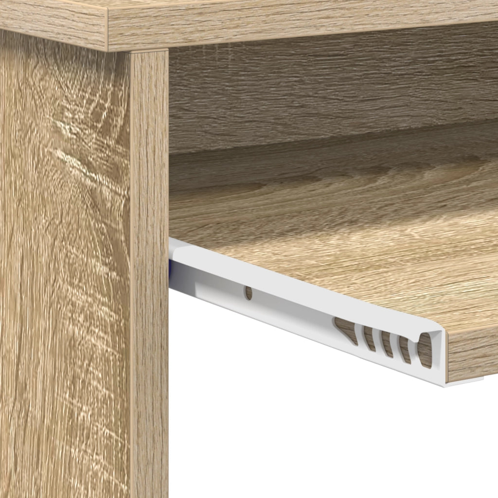 Scrivania in Roverella Roverella MDF con impiallacciatura in rovere