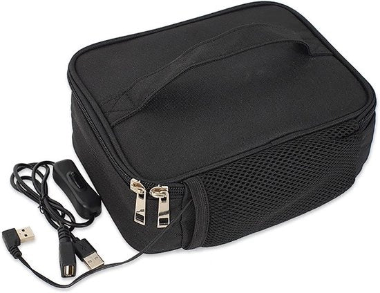 Lunchbox Portatile con Riscaldamento - Lunchbox Elettrica USB per Riscaldamento Rapido