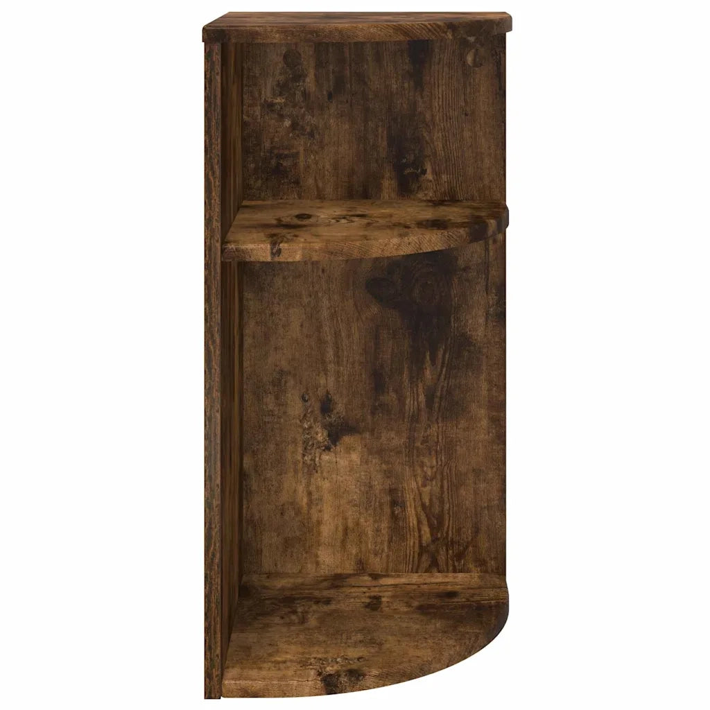 Tavolino Rovere fumé 29,6 x 29,6 x 60 cm Legno ingegnerizzato 891125