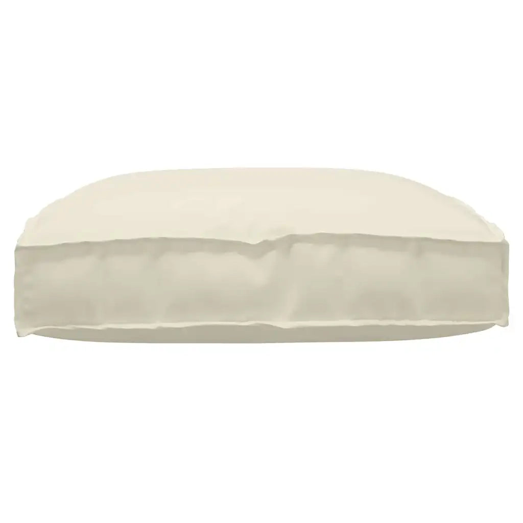 Cuscino Crema 80 x 80 x 12 cm Tessuto Oxford 42001510
