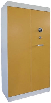 Armadio componibile di metallo blindato certificato in classe S1 spessore 30/10 cm. 100x50x200h