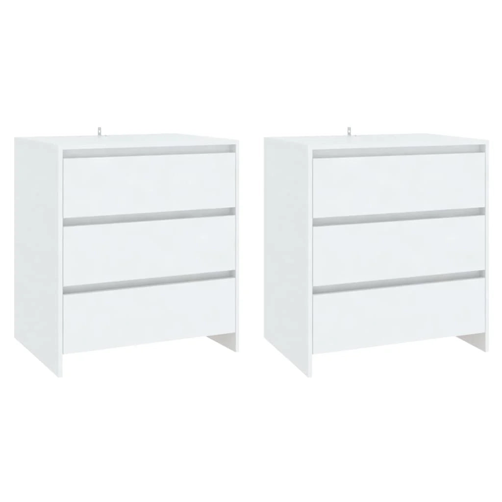Buffet credenza cassettiera armadio mobile contenitore organizer per cucina soggiorno salotti 3 pezzi legno ingegnerizzato bianco 02_0037005