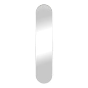 Specchio con Cornice Hennetved, Argento, Vetro, 3x35x170 cm