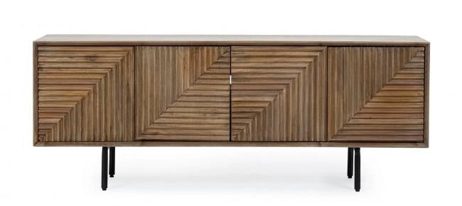 Mobile TV 4 Ante 140x32,5x53 cm in Legno