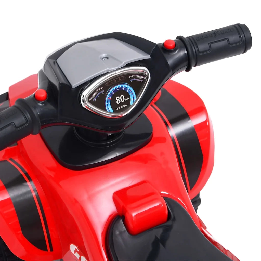 Quad Cavalcabile per Bambini Buon Anno Rosso CFW1009730