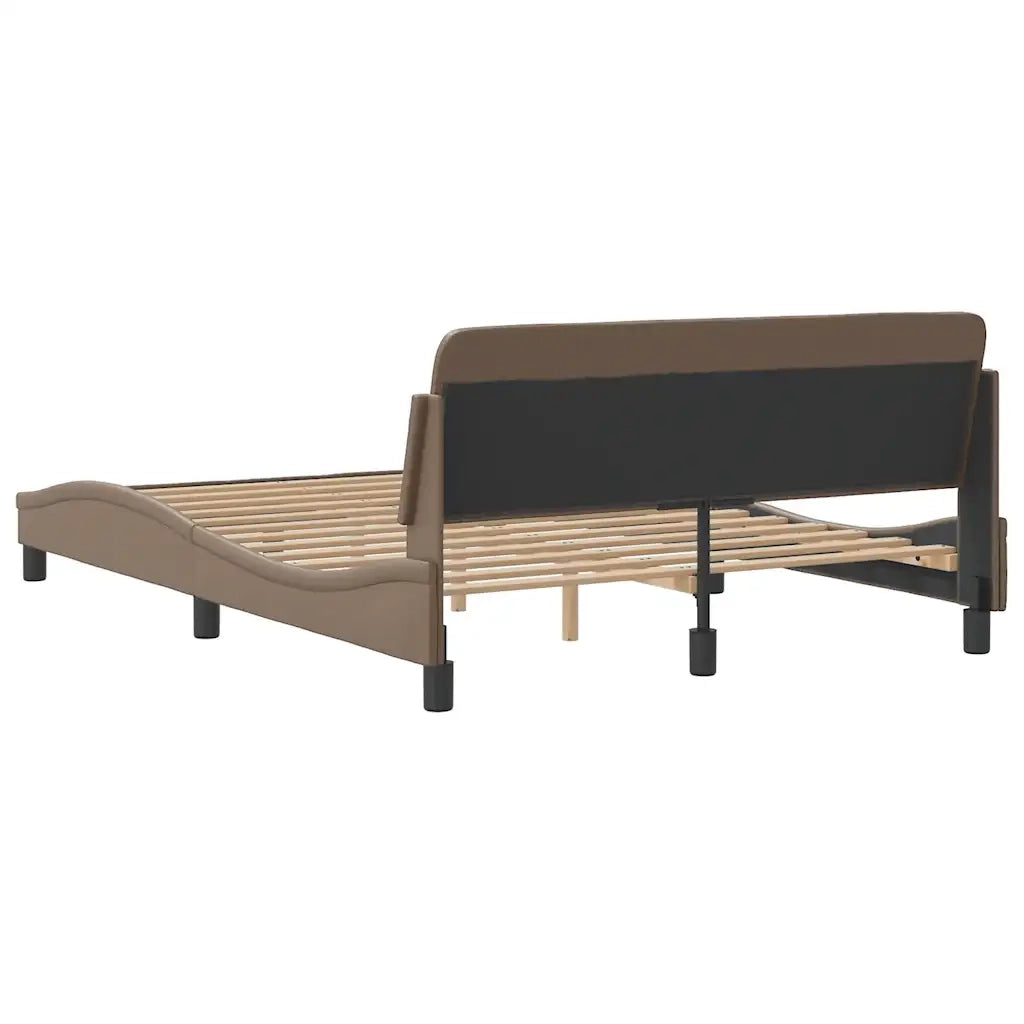 Giroletto Dover Cappuccino 140x200 cm in Similpelle 373202