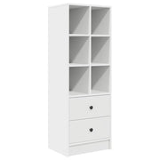 Credenza | Madia | Buffet da pranzo | Armadio da pranzo con cassetto Bianco 45,5 x 34 x 127 cm