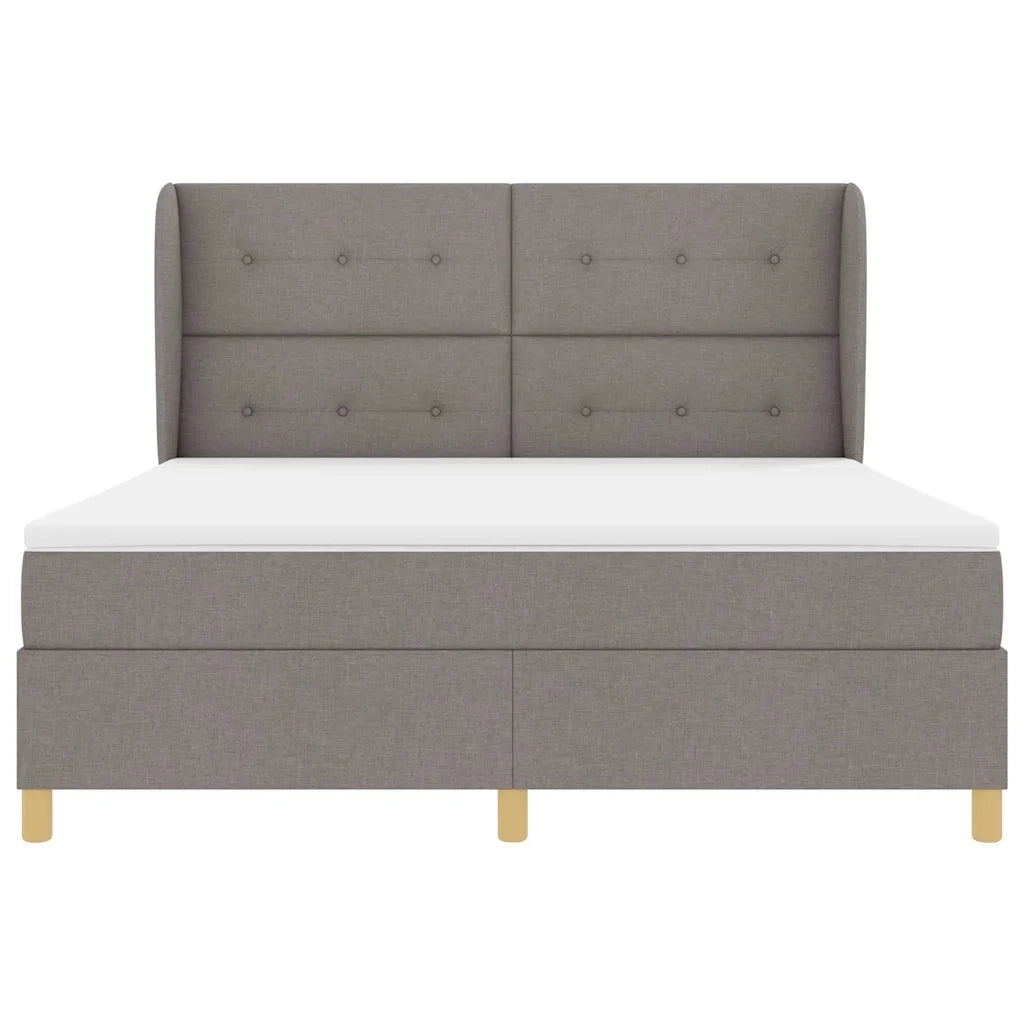 Letto a molle con materasso Talpa 200 x 180 cm Tessuto 3340771