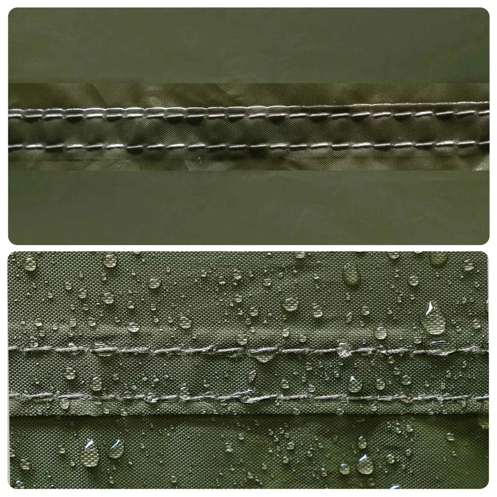 Tenda di stoccaggio con tetto Verde Oliva 120 x 50 x 70 cm 42029023
