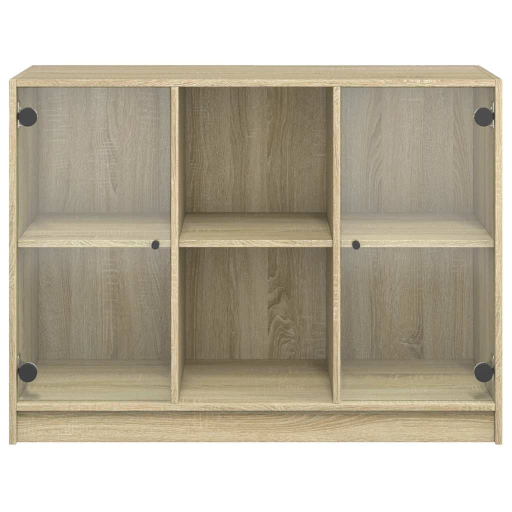 Credenza buffet cassettiera mobile contenitore organizer cucina soggiorno soggiorno Sonoma 102 x 37 x 75,5 cm derivati ​​del legno marrone 02_0031482