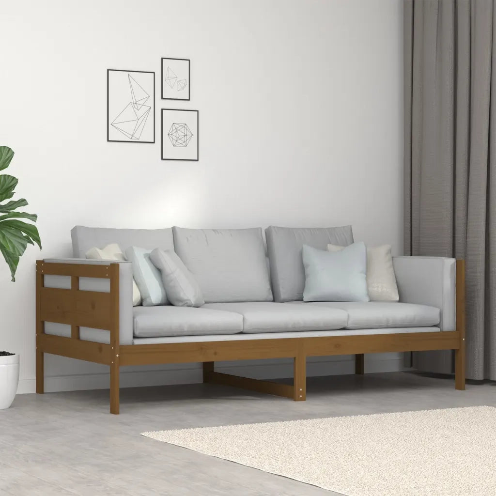Dormeuse Ambra in Legno Massello di Pino 90x190 cm 820310