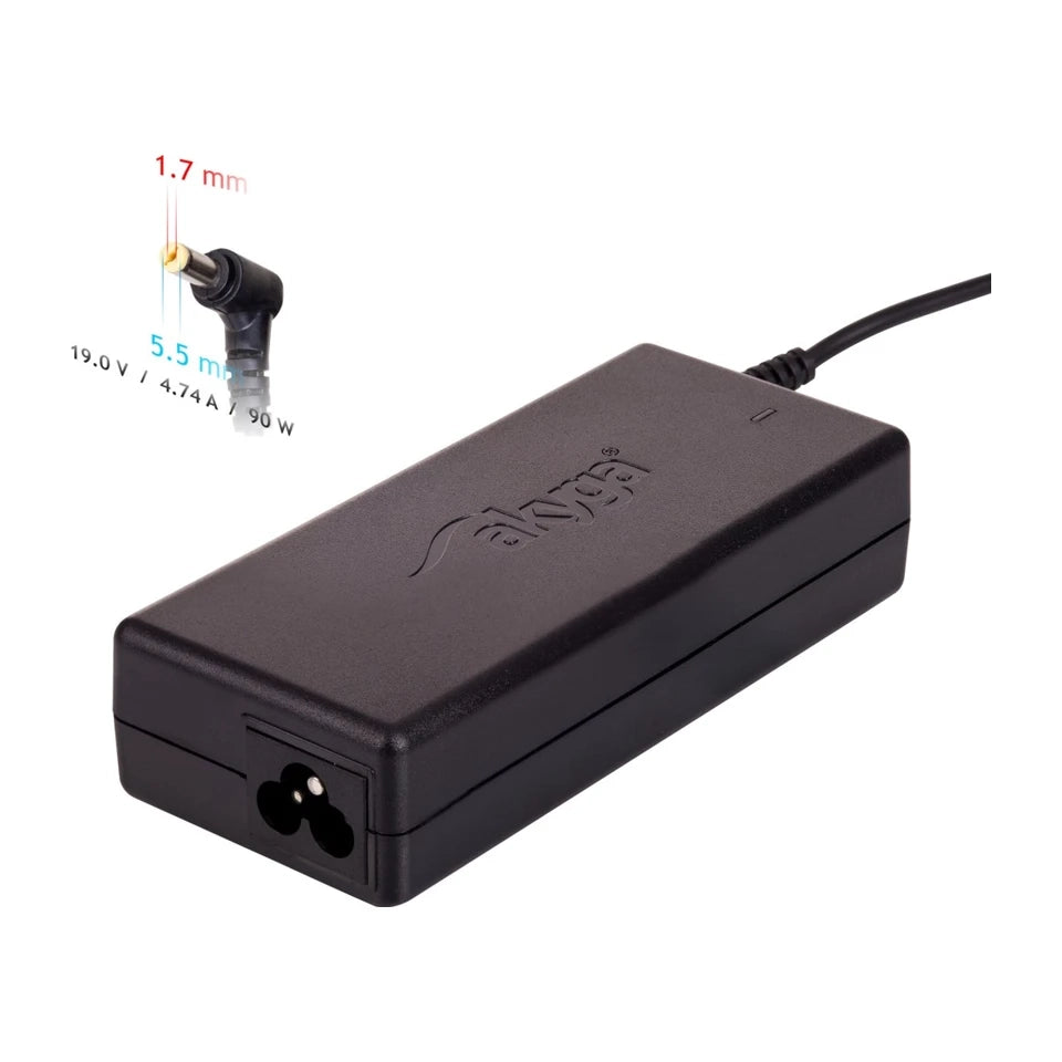 Adattatore/inverter di alimentazione Akyga AK-ND-12 da interno 90 W nero