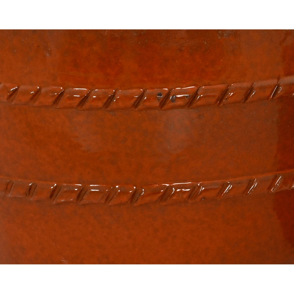 VASO LUCIA D.37XH32CM ROSSO IN TERRACOTTA