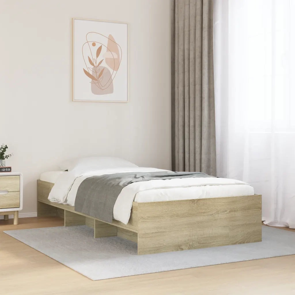 Giroletto senza Materasso Rovere Sonoma 75x190 cm in Truciolato 3295711