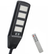 Armatura Stradale con Pannello Solare Integrato LED 225W IP65 con Sensore Crepuscolare Luce Sicurezza Giardino Cancello