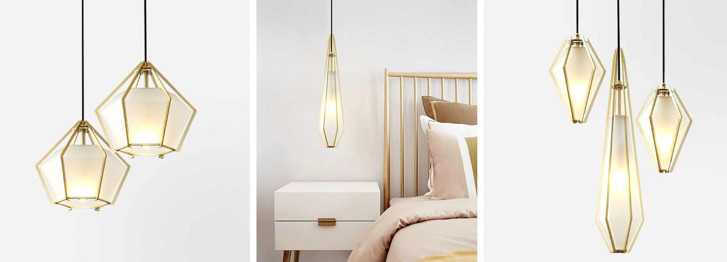 Lampada Da Soffitto Pensile Di Vetro Graffite APP456-1CP