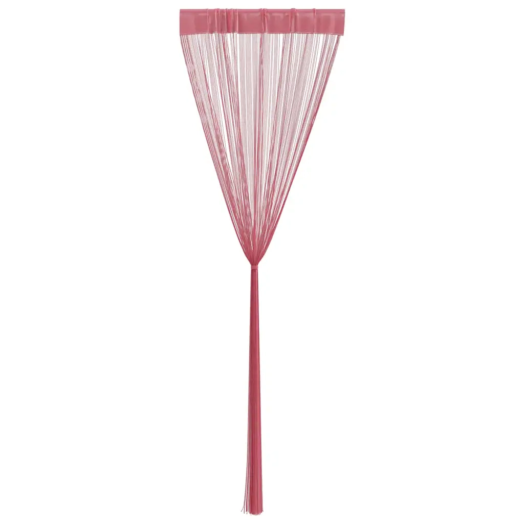 Tende a Filo 2 pz Rosa 100x250 cm 4102041