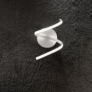 Applique Moderna Nest Metallo Bianco Acrilico Led 18W 4000K
