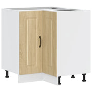 Pensile da cucina | Base Angolare da Cucina Kalmar Rovere Sonoma Legno Multistrato