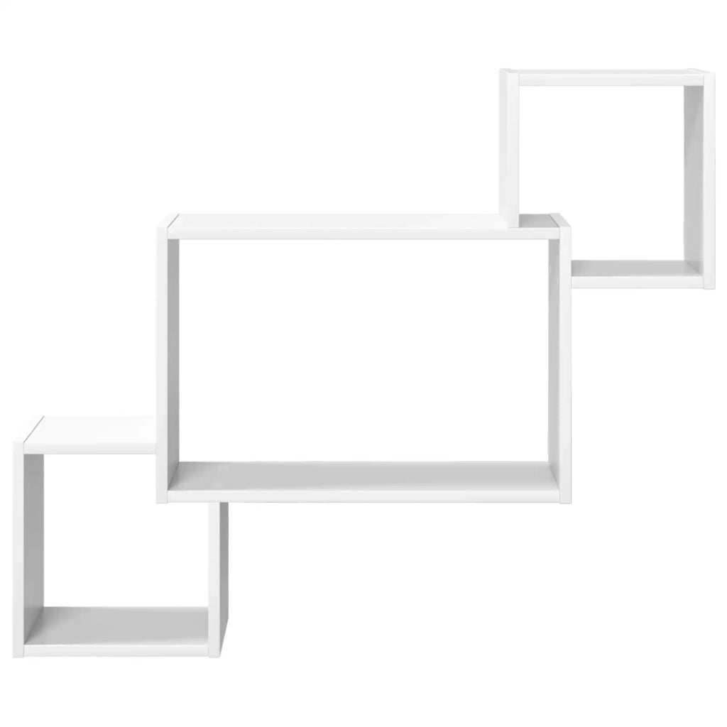Scaffale da parete A parete Bianco 91,5 x 15 x 76 cm 8012116