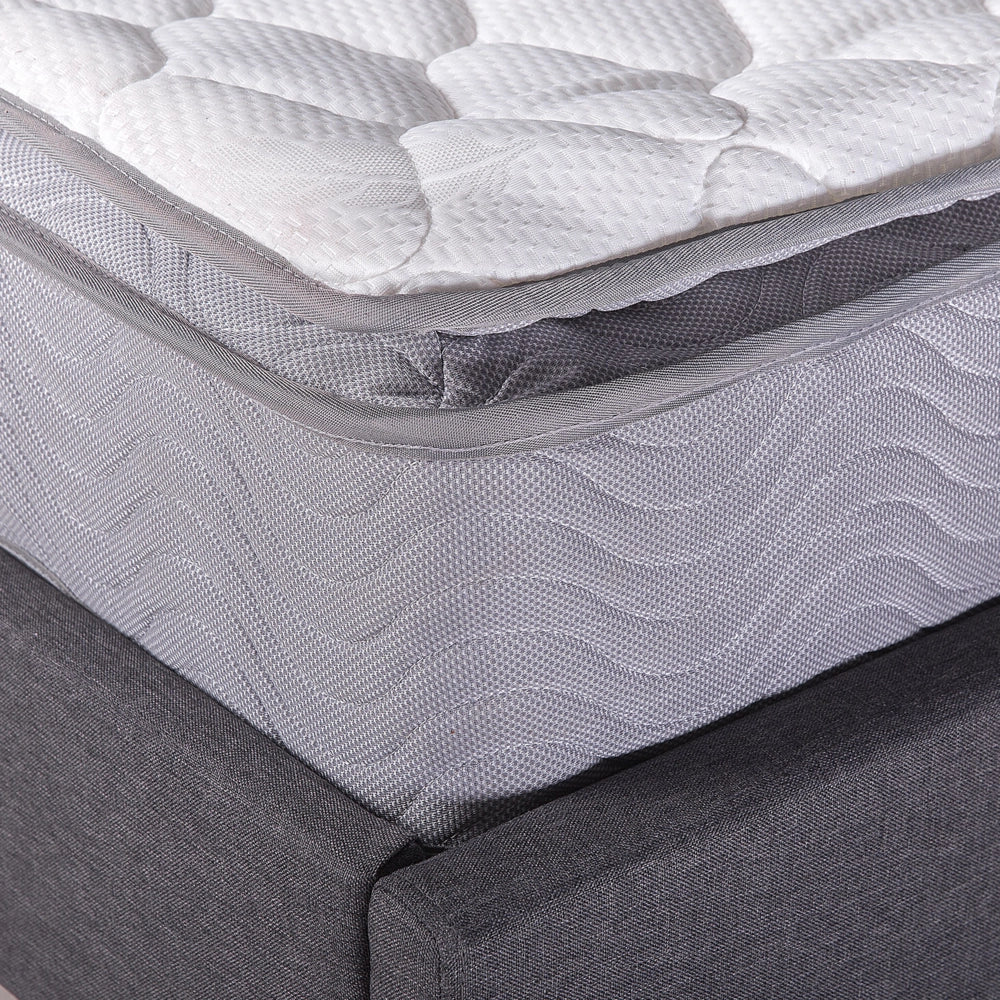 Materasso a molle di misura singola 90 x 200 cm in memory foam spesso e confortevole per la camera da letto